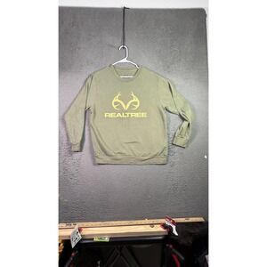 Realtree Sweater‎ Mens Medium Crewneck Pullover Camo Hunting Outdoors